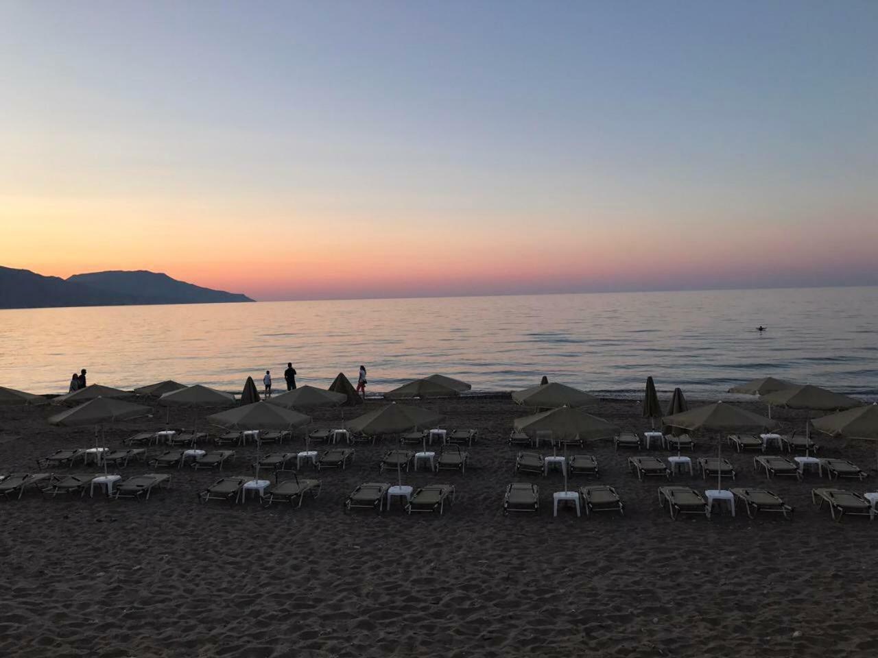 Aquamar Beach Hotel Kournás Esterno foto